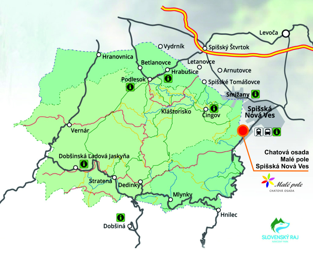 mapa slovensky raj_male pole